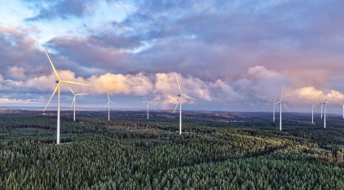Vattenfall inviger vindkraftsparken i Bruzaholm
