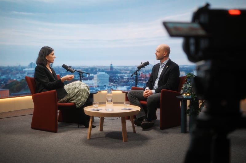 Anja Alemdal och Jens Berggren