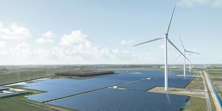 Vind och sol kan ge mest energi för pengarna