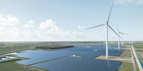 Vind och sol kan ge mest energi för pengarna