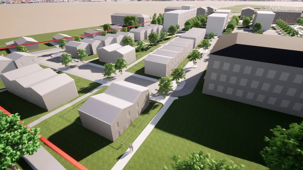 Nyköping satsar på hållbar fjärrvärme till nytt skolområde