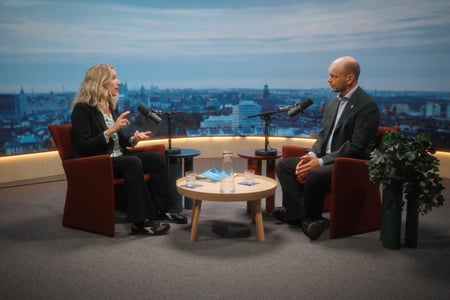 Jens Berggren och Åsa Pettersson