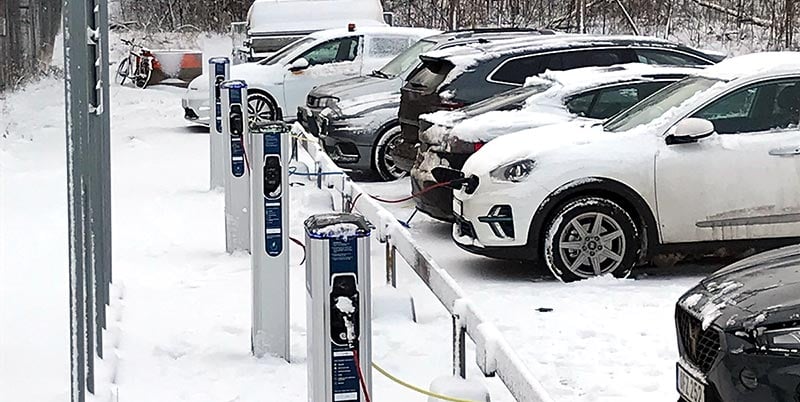 SSAB pionjärer med laddning som jobbförmån