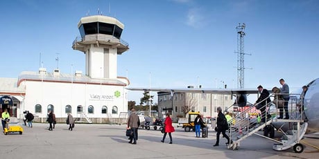 Fördelar med elflyg på Gotland