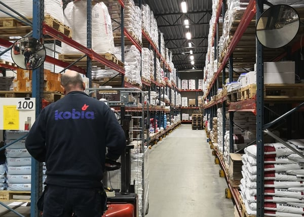 Kobia i Tyresö laddar för värmeåtervinning