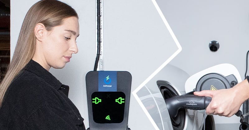 Vattenfall InCharge laddbox elbil.