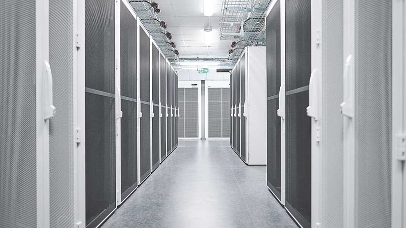 serverhall-värmeleverantör