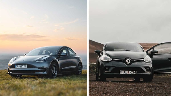 tesla-renault-elbilar
