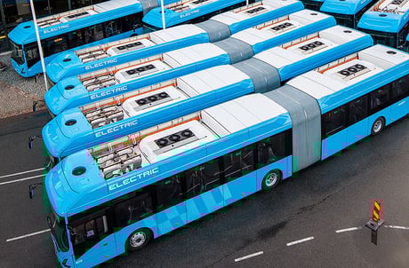 Volvos elbussar